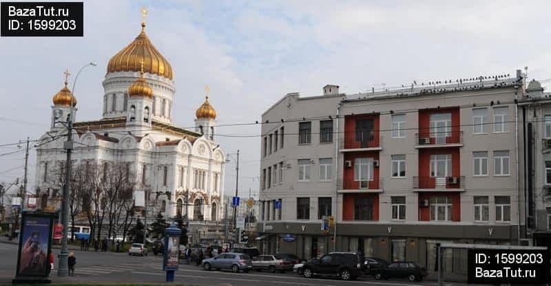 Москва остоженка д 1. Остоженка храм Христа Спасителя. Остоженка 1/9. Остоженка д.1/9.