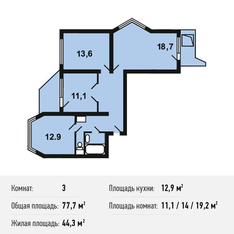 3 комнатная квартира москва некрасовка