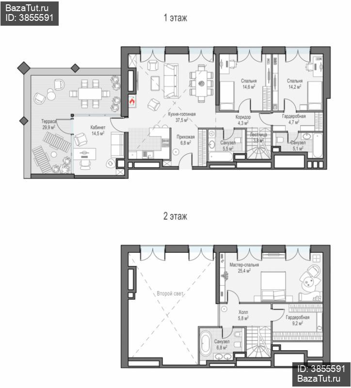 продам 4 к. квартиру в России в г Москве,  . ул. Академика Королёва, 21 цена 98 490 000 руб., фото №2