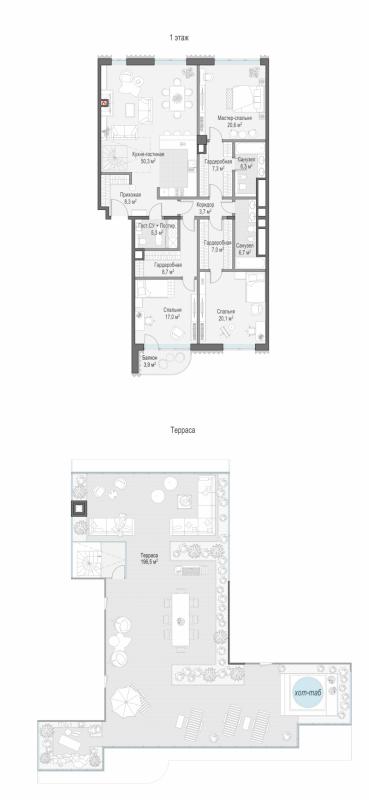 продам 3 к. квартиру в России в г Москве,  . Большой Толмачёвский пер., - цена 800 280 000 руб., фото №11