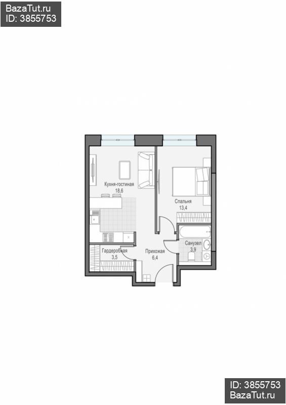 продам 1 к. квартиру в России в г Москве,  . ул. Академика Королёва, 21 цена 19 430 000 руб., фото №1