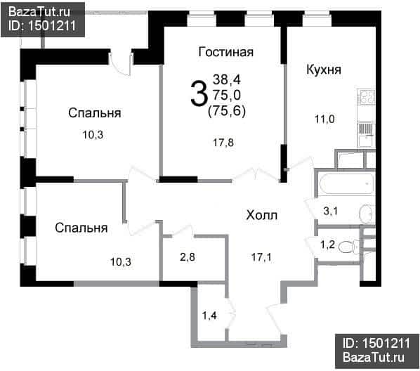 Купить 3х Комнатную Квартиру В Щербинках 2