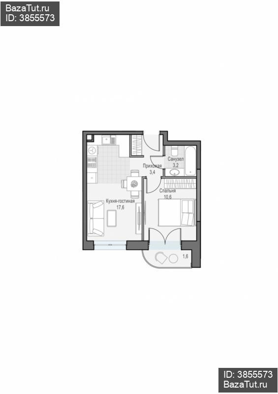 продам 1 к. квартиру в России в г Москве,  . ул. Академика Королёва, 21 цена 17 140 000 руб., фото №2
