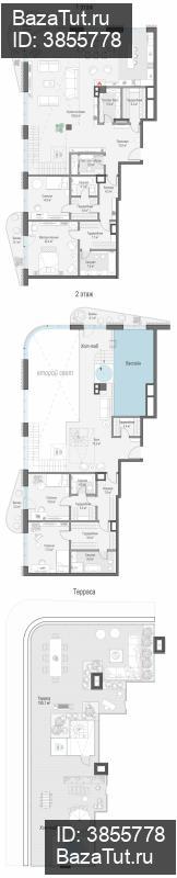 продам 3 к. квартиру в России в г Москве,  . Большой Толмачёвский пер., - цена 1 954 350 000 руб., фото №2