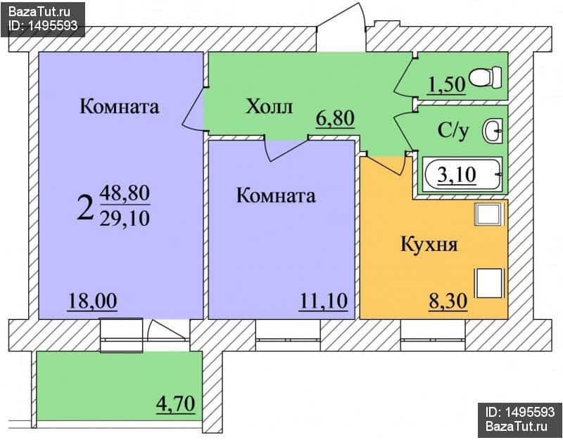 Купить 2 Комнатную Квартиру Волжский Ленина