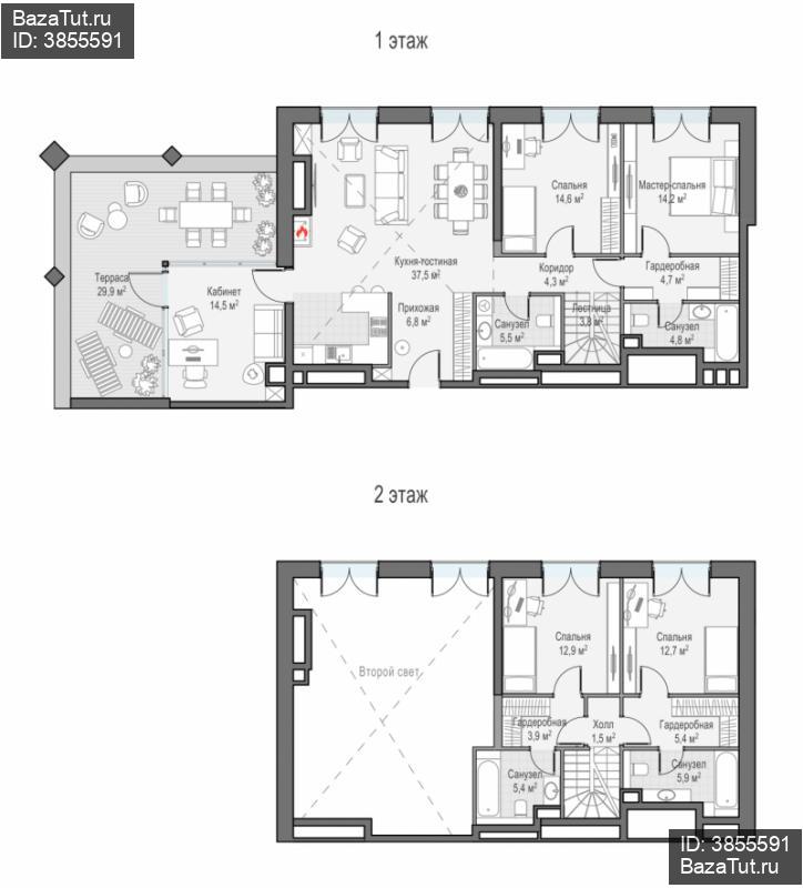 продам 4 к. квартиру в России в г Москве,  . ул. Академика Королёва, 21 цена 98 490 000 руб., фото №3