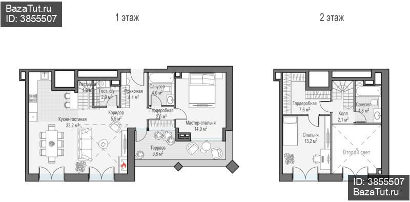 продам 3 к. квартиру в России в г Москве,  . ул. Академика Королёва, 21 цена 49 560 000 руб., фото №1