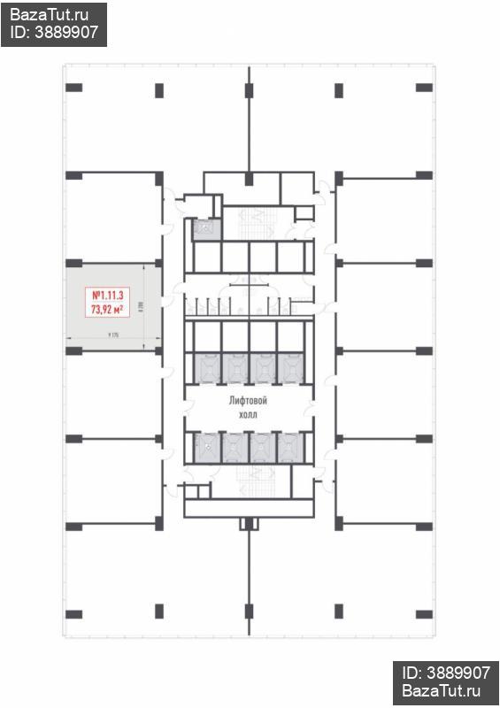 продам офис,  к. в России в Москве, Рябиновая улица, д.44 цена 22 471 680 руб., фото №1