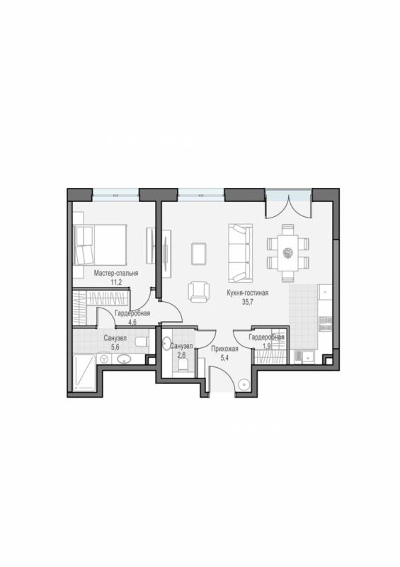 продам 2 к. квартиру в России в г Москве,  . ул. Академика Королёва, 21 цена 31 200 000 руб., фото №2