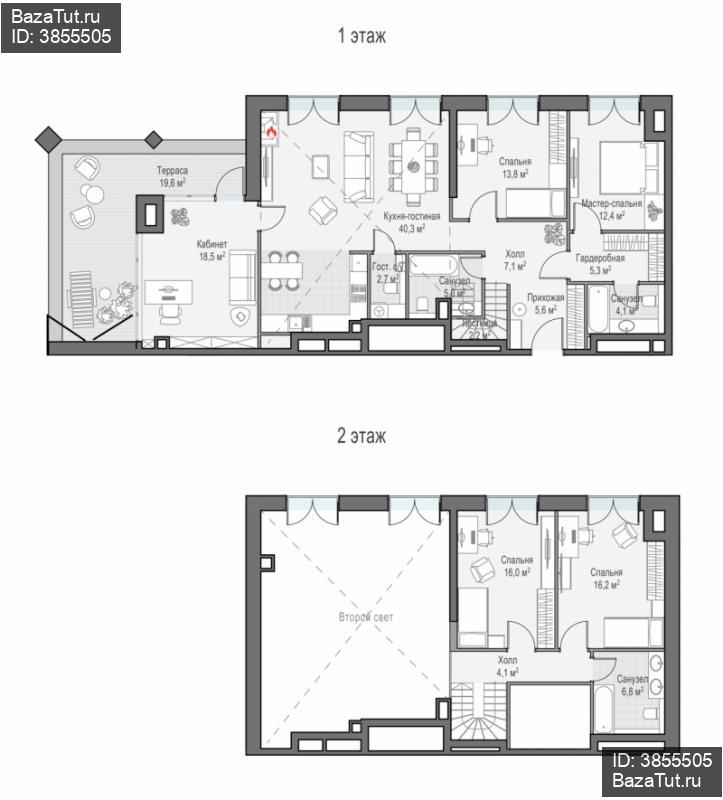 продам 4 к. квартиру в России в г Москве,  . ул. Академика Королёва, 21 цена 101 830 000 руб., фото №2