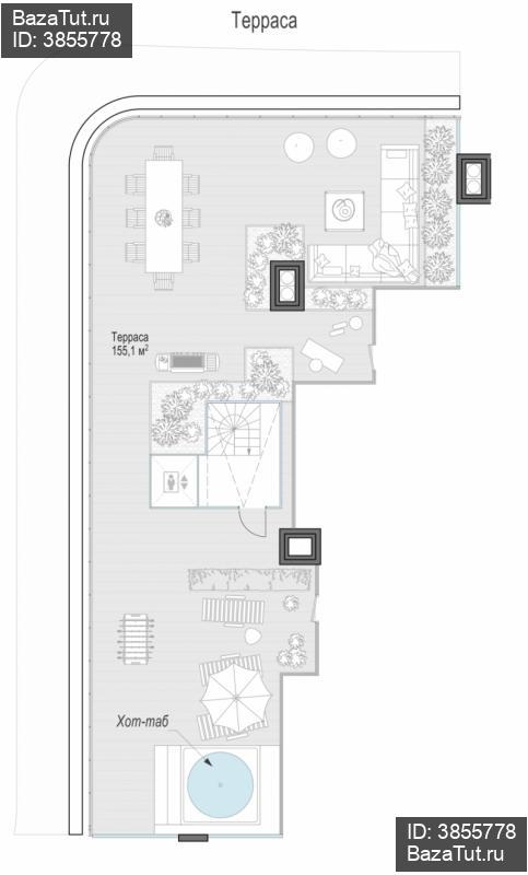 продам 3 к. квартиру в России в г Москве,  . Большой Толмачёвский пер., - цена 1 954 350 000 руб., фото №1