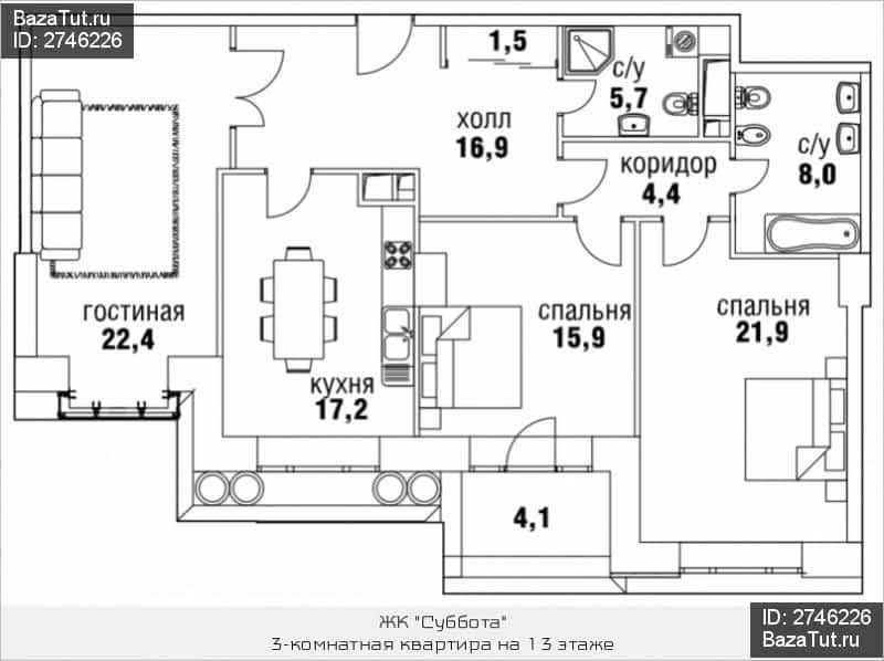 Карта продаж квартир в москве