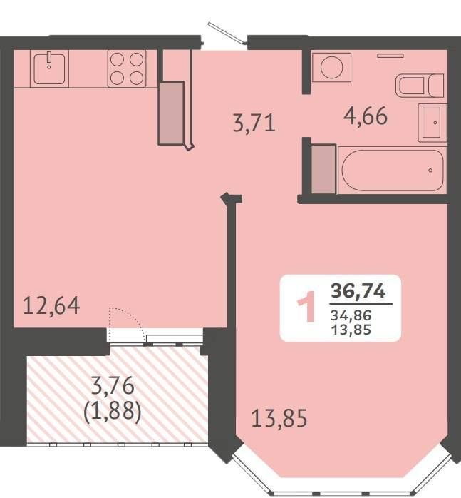Купить 1 К Квартиру В Краснодаре