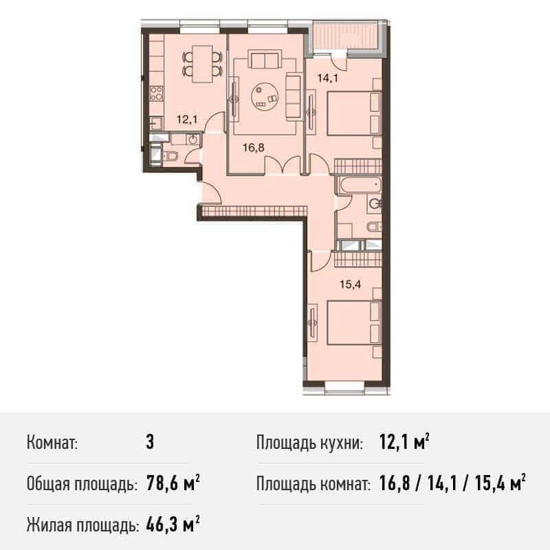 Купить 3 Комн В Орехово