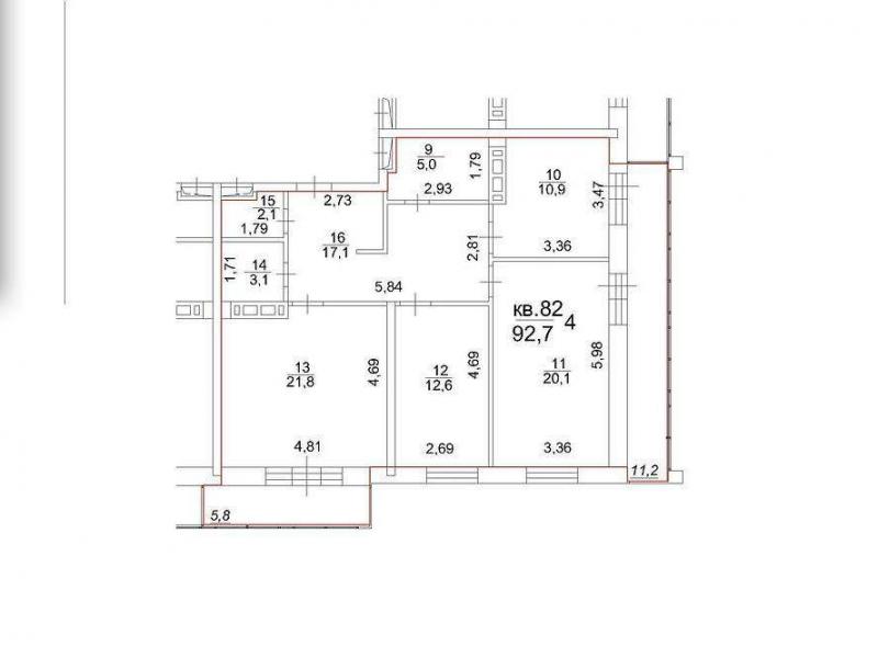 продам 3 к. квартиру в России в Томске, Московский тракт, д.107в цена 11 501 100 руб., фото №1