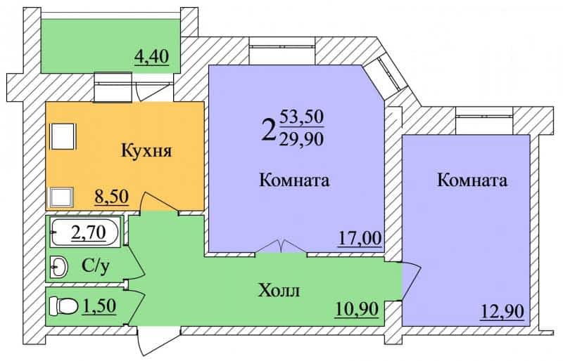 Двухкомнатная Квартира В Волжском Купить