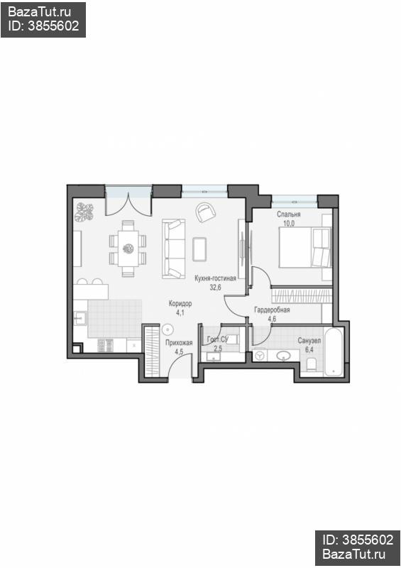 продам 2 к. квартиру в России в г Москве,  . ул. Академика Королёва, 21 цена 30 260 000 руб., фото №2