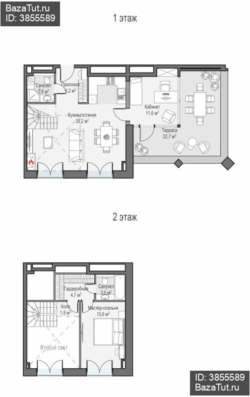 продам 2 к. квартиру в России в г Москве,  . ул. Академика Королёва, 21 цена 47 740 000 руб., фото №3