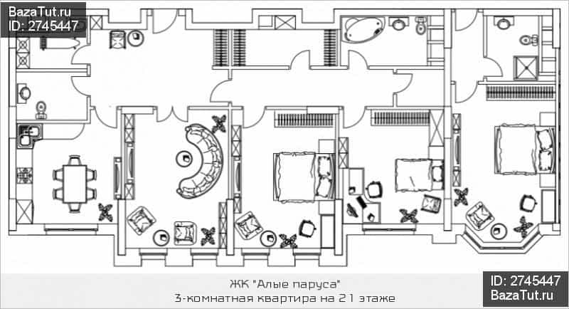 Жк алые паруса карта