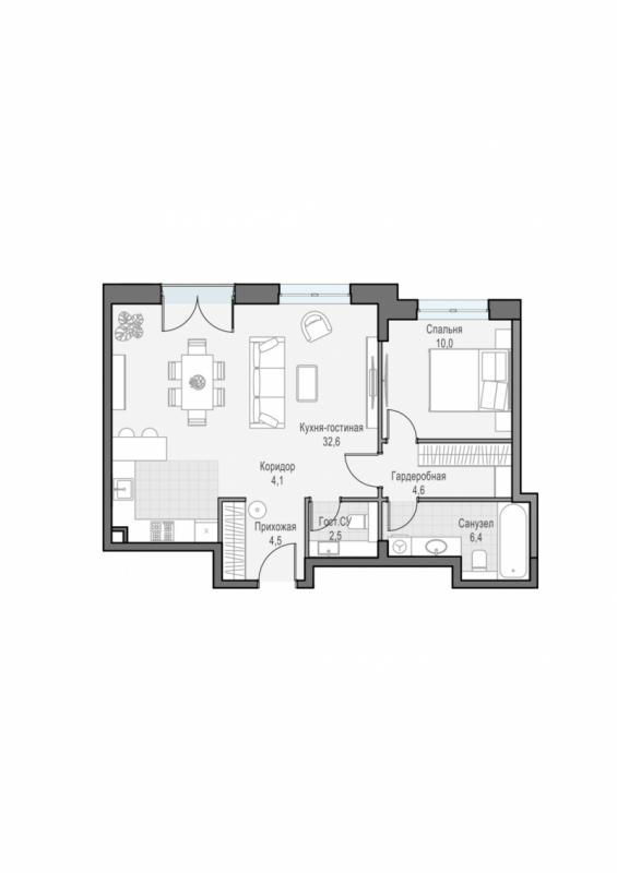 продам 2 к. квартиру в России в г Москве,  . ул. Академика Королёва, 21 цена 29 850 000 руб., фото №2